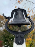 Cast Iron Farm Bell- Pole NOT Included