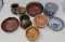 Stoneware Lot- Some Blue Decorated, Some Sponge Decorated