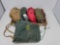 4 Mess Kits with Covers and Girl Scout Travel Pack with Pockets