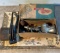 Universal Food & Meat Chopper with Original Box, Ricer and Metal Floral Serving Tray