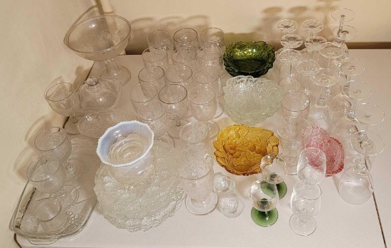 Glassware Grouping, Approx. 62 Pieces