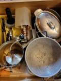 Aluminum Colander, Food Mill, Cookware, Cookie Cutters, Pie Crimper, Tongs, Muffin Tins, Baking Pans