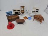Grouping of Dollhouse Furniture