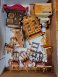 Grouping of Dollhouse Furniture