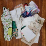 Aprons, Hankies- Some Embroidered