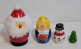 Nesting Dolls- Santa, Angel, Snowman, Tree