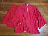 Red Jacket & Pants by Matsumoto's San Francisco, Size S