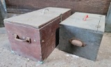 2 Wooden Tool Boxes