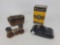 Binoculars with Case, Eastman Kodak Bullet Camera with Box