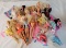 Large Lot of Barbie and Barbie-Type Fashion Dolls and Clothing