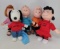 Peanuts Dolls- Charlie Brown, Lucy, Linus, Peppermint Patty & Snoopy