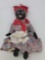Cloth Doll with Painted Fabric Face, 15
