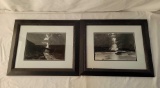 Pair of Black & White Bridge Photographs