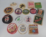 Vintage Beer Coasters, Approx. 76 in Lot