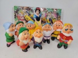 Snow White and 8 Dwarfs- (1 duplicate) Plastic Carry Case for Dwarfs