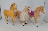 3 Horse Toys- One Unmarked, 2 are Mattel Battery-Operated