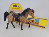Breyer Lot- Horse, Paddock Pals and No. 7500 Wood Corral