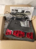 Add On Accessories- Lighted Mud Flap, Tail Light, License Plate Holder