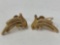 Gold Earrings- 14K yellow gold, 4.1 dwt, Screw-Backs