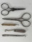 Button Hooks and Embroidery Scissors