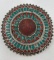 Very Early Ethnic Double Ring Medallion