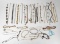 Large Collection of Costume Bracelets and Anklets