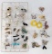 Approximately 27 Pair of Earrings for Pierced Ears