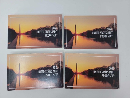 4 U.S. Mint Proof Sets - (4)2020