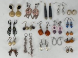 Collection of Costume Earrings - Mixed backing types