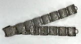 Early Ornate 800 Silver Belt, No Clasp
