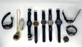 Grouping of Men's Wrist Watches