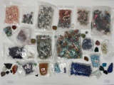 Various Beads and Tumbled Stones