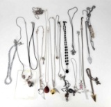 Silver-Tone Necklaces and Charms, Pendants, Premier Design Anklet, etc.