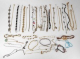 Large Collection of Costume Bracelets and Anklets