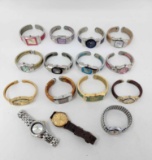 15 Lady's Fashion Wrist Watches
