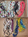 Costume Beaded Necklaces and Belt