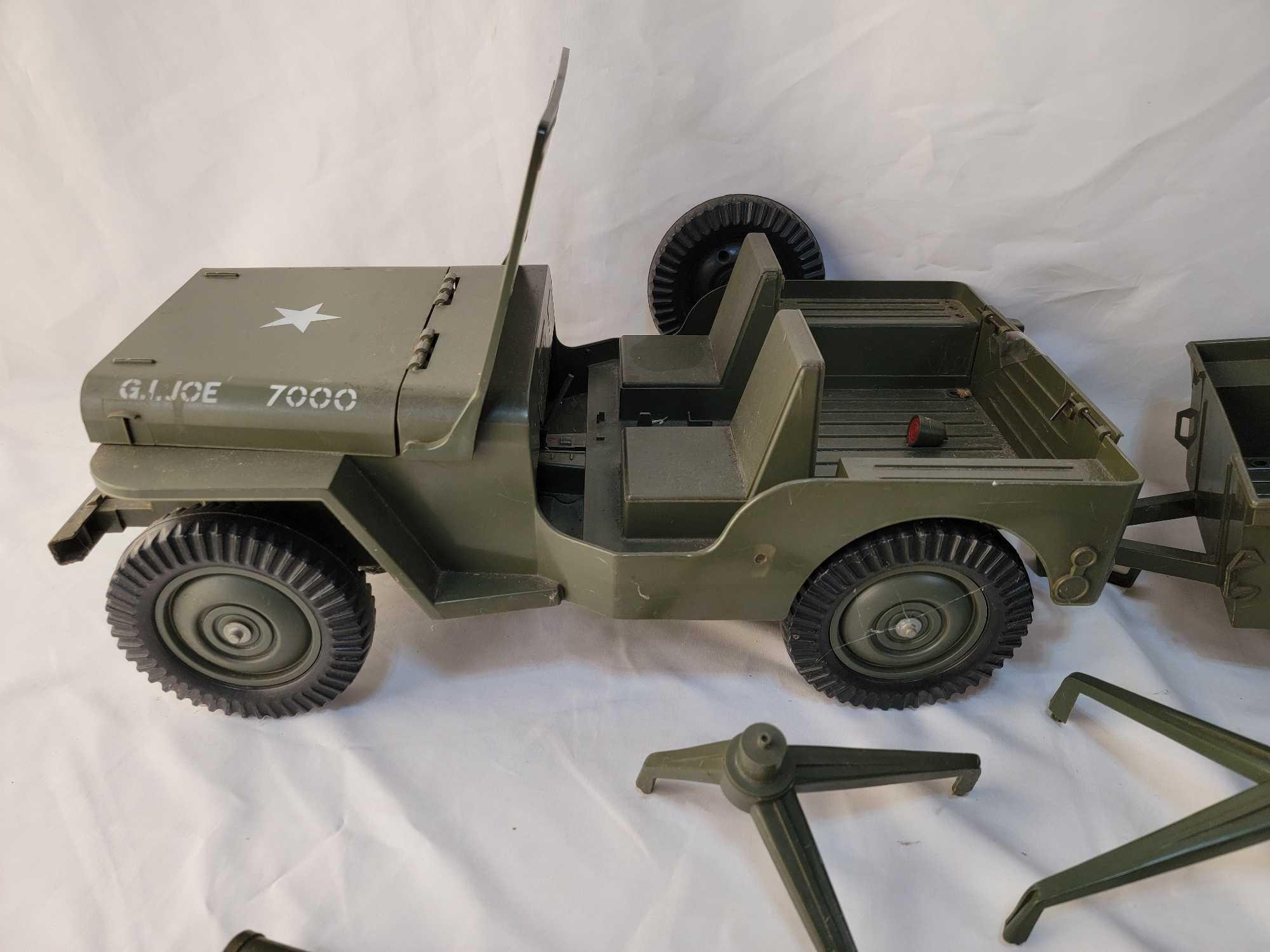 G.I. Joe Jeep and Trailer with Accessories See Proxibid