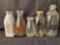 5 Milk Bottles- Bechtel's, Sunny Slope, Abbott's, Other