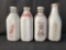 4 Milk Bottles- Meadow Brook, Heisler's, Breuninger's, Crowley