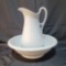 Clementson Bros. Ironstone Pitcher & Bowl