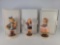 3 Goebel Hummel Figures with Boxes- 
