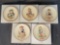 5 Goebel Hummel Annual Plates- 1986-1990, with Boxes