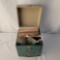 Record Case with 45 RPM Records