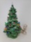 Ceramic Christmas Tree with Colored 