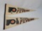 1 Vintage Felt Philadelphia Flyers Pennants