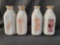 4 Milk Bottles- Spring Grove, Major's Dairy, Heritage, Other