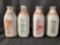 4 Bechtel's Dairy Bottles