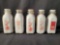 5 Milk Bottles- Hoffman's, Pensupreme, Martin