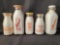 Milk Bottles and Cream Bottles- Levengood's, Royale Dairy, Pensupreme, Showalter's