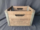 Wood & Metal Bechtel Dairy Crate